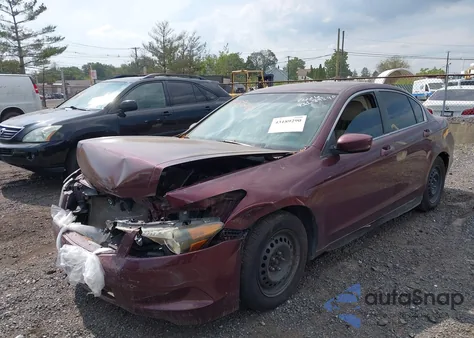 2010 Honda Accord 2.4 Lx из США, поврежденный, VIN 1HGCP2F35AA076087